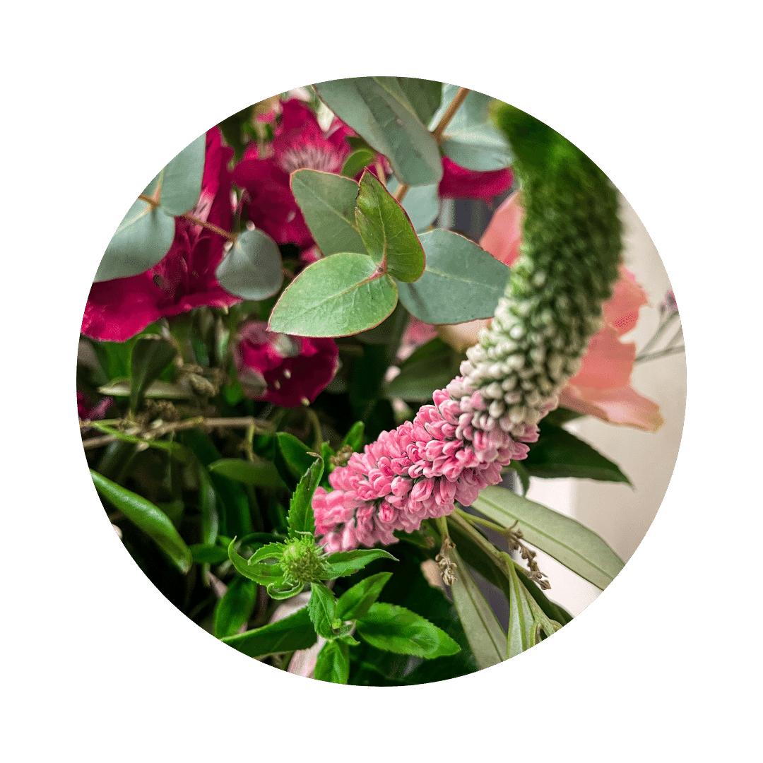 Blumenstrauß Hannah Blasewitz. Detailbild.