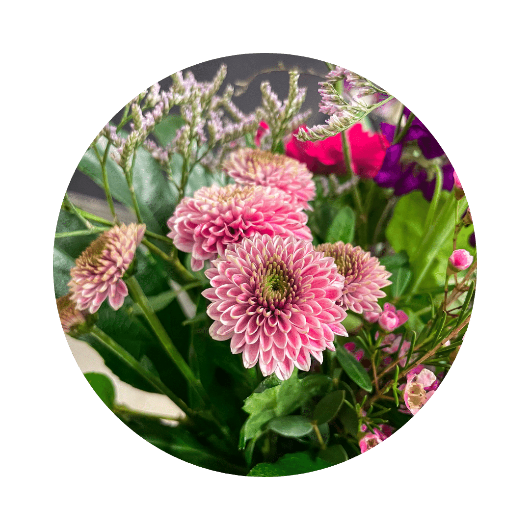 Blumenstrauß Neyla Roßthal. Detailbild.