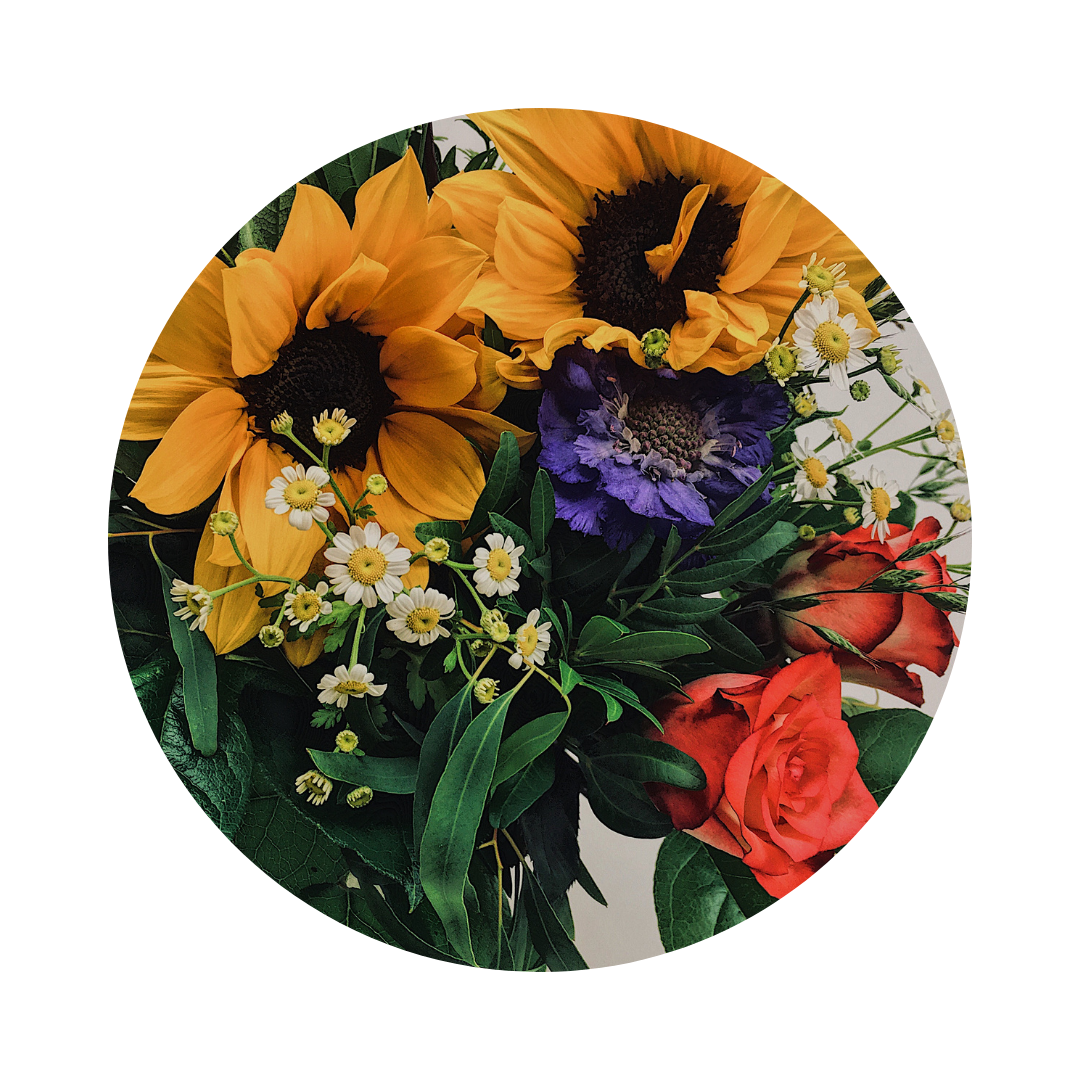 Blumenstrauß Sonja Gompitz. Detailbild.