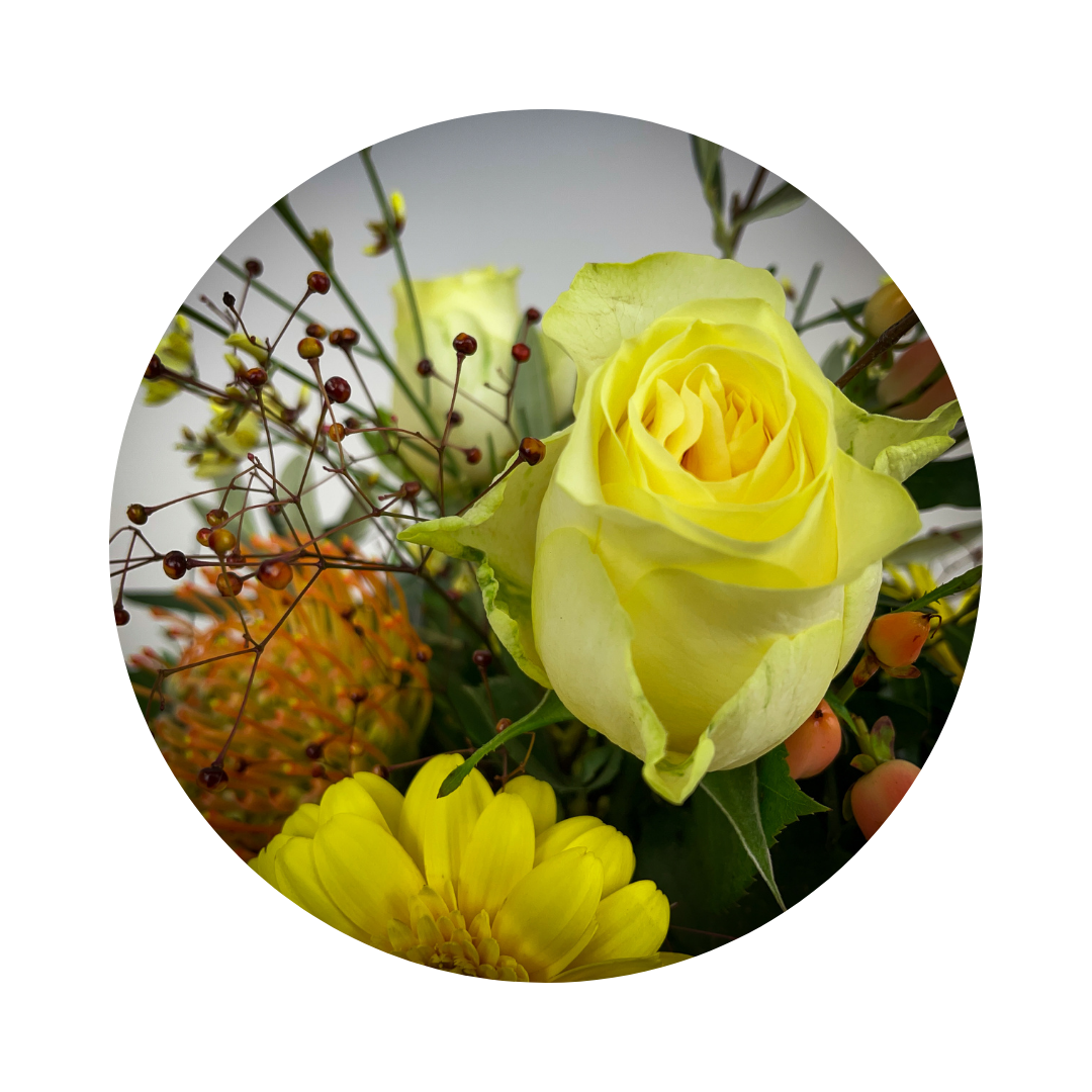 Blumenstrauß Gloria Tolkewitz. Detailbild.