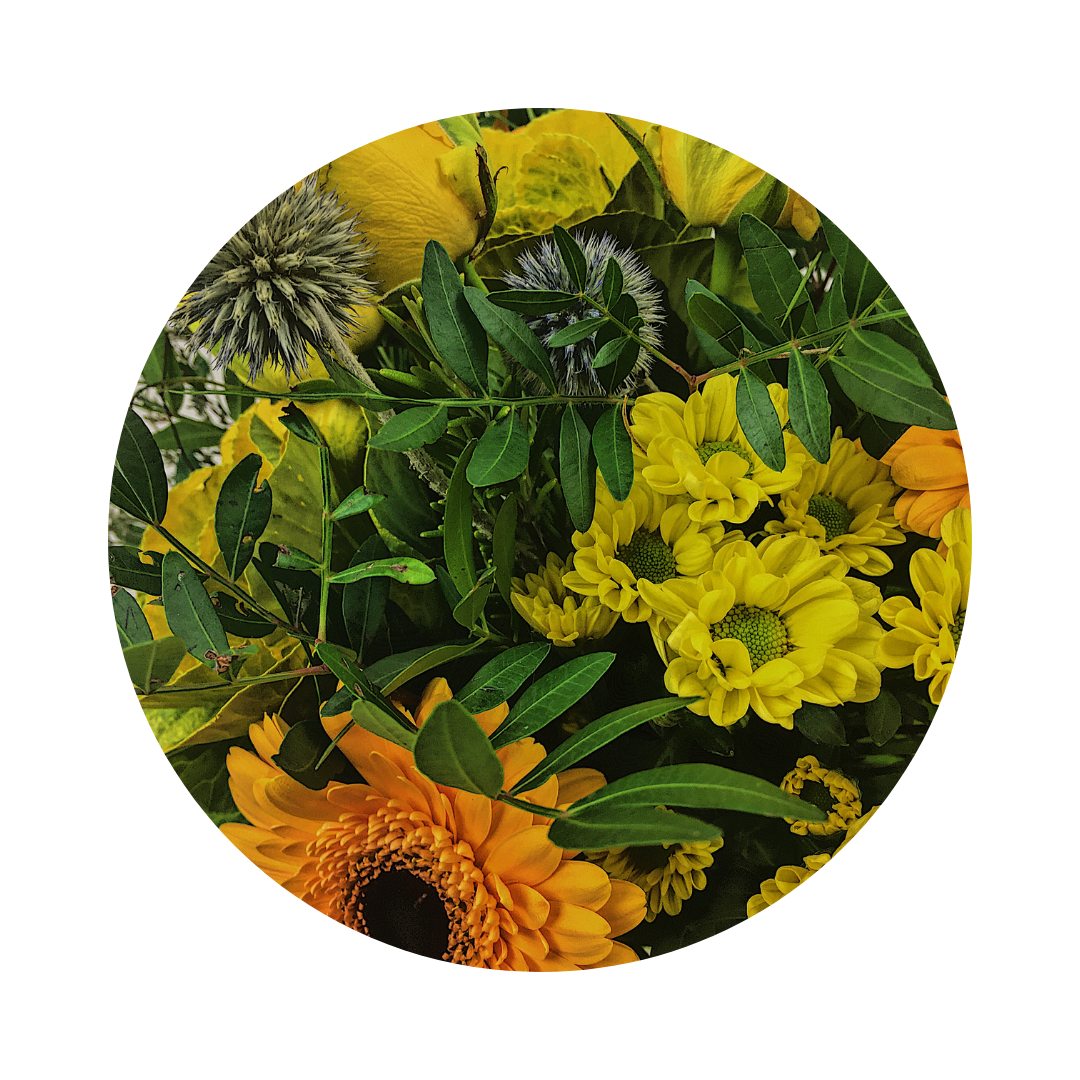 Blumenstrauß Laura Trachau. Detailbild.