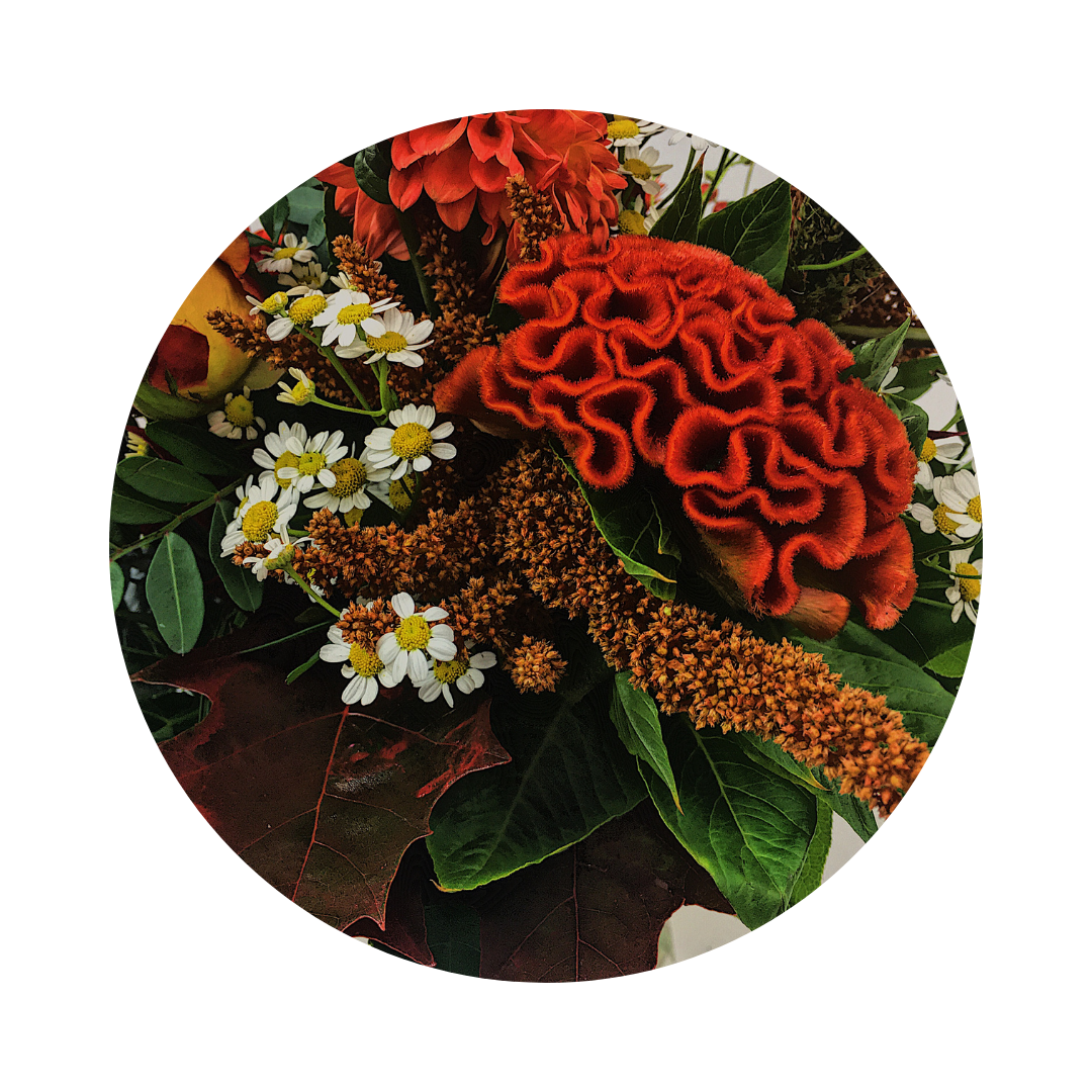 Blumenstrauß Saskia Pesterwitz. Detailbild.