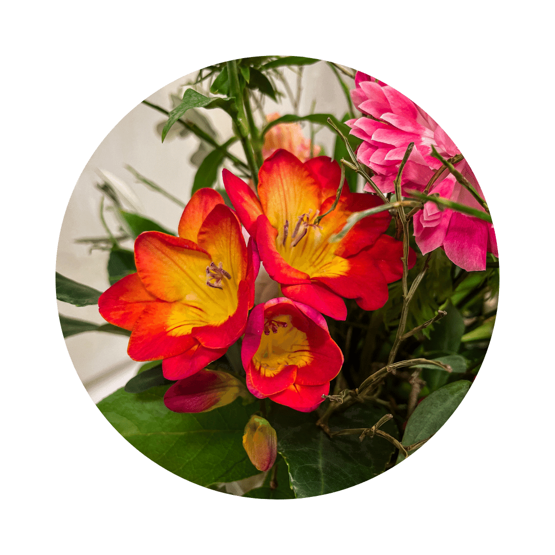 Blumenstrauß Vera Bannewitz. Detailbild.