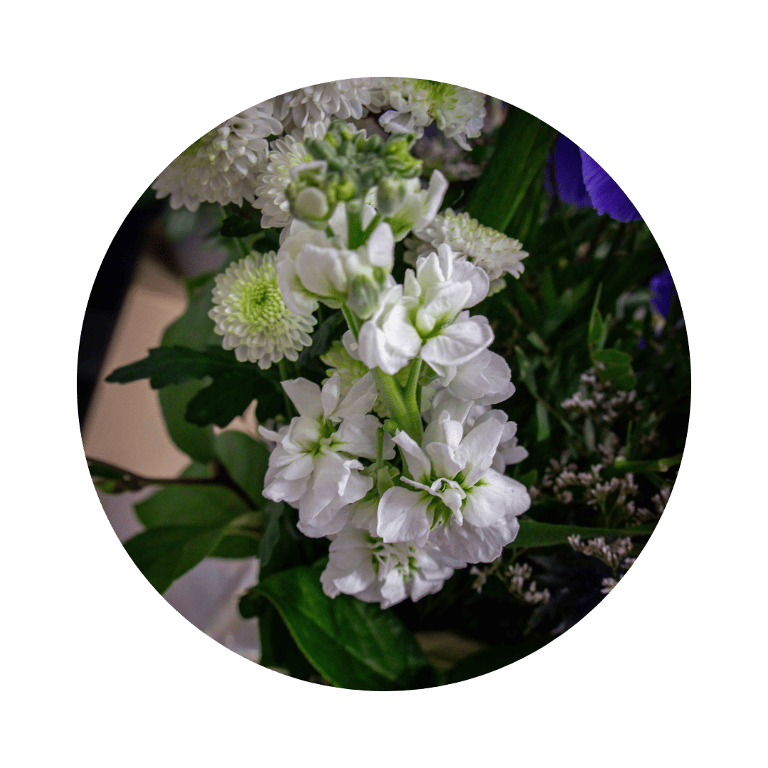 Blumenstrauß Elisabeth Cotta. Detailbild Löwenmaul.