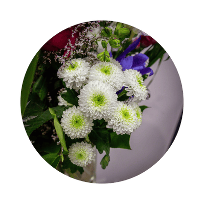 Blumenstrauß Elisabeth Cotta. Detailbild Santini.