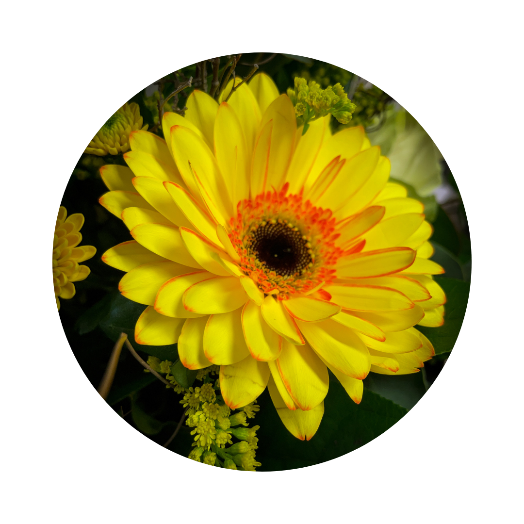 Blumenstrauß Nina Seidnitz. Detailbild.