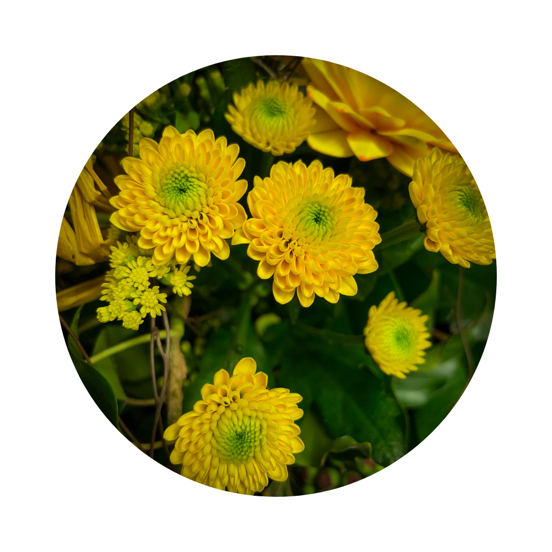 Blumenstrauß Nina Seidnitz. Detailbild.