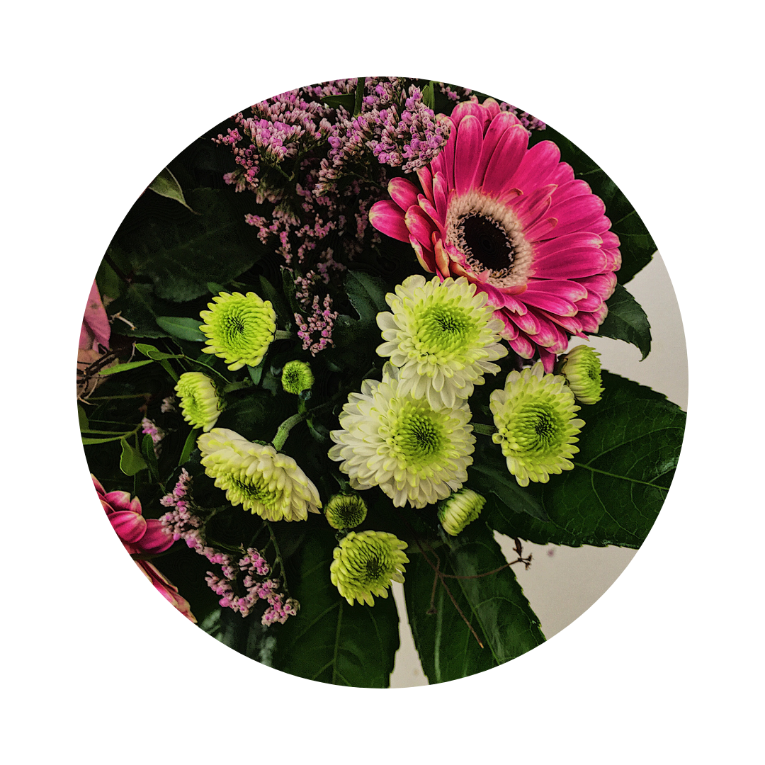 Blumenstrauß Tabea Rabenau. Detailbild.